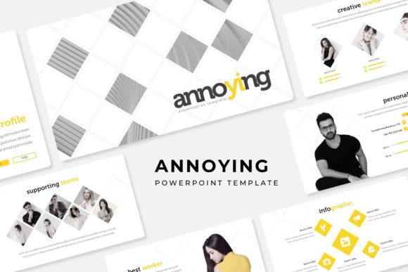 Annoying Power Point Template: A Versatile Design Asset