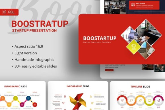 Boostartup: Your Ultimate Google Slides Template