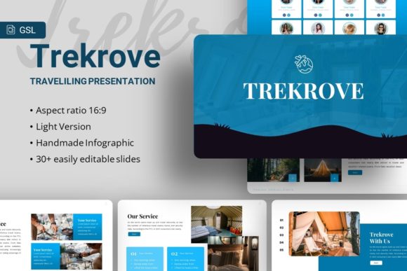 Discover the Versatility of Google Slides - Trekrove: A Comprehensive Travel Presentation Template