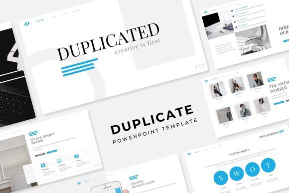 Duplicated Power Point Template: Enhancing Visual Impact
