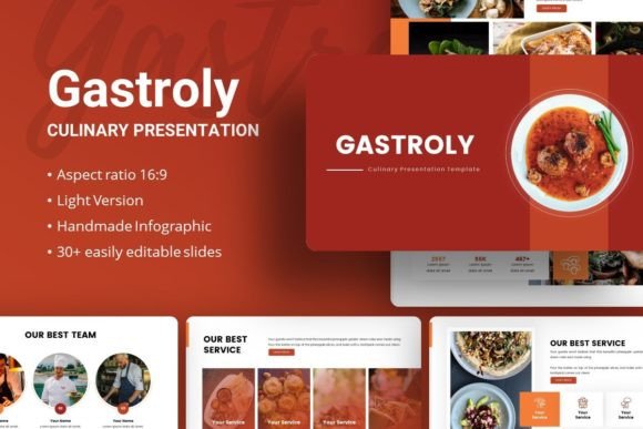 Introducing Gastroly: A Versatile Culinary Presentation Template