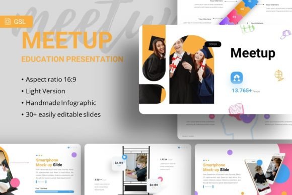 Meetup: A Versatile Google Slides Template