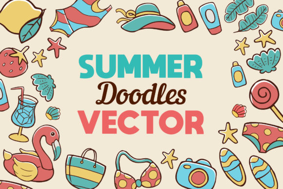 Unlocking Creativity with Summer Background 02: A Versatile Vector Illustration